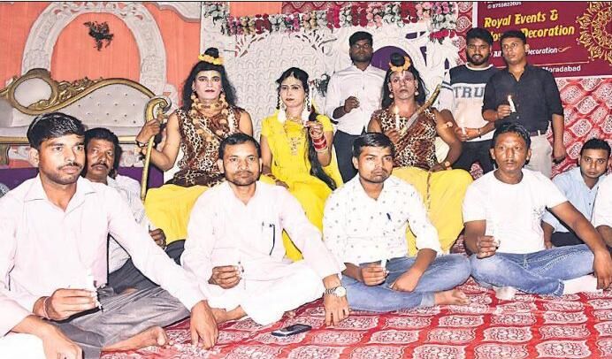 Muradabad News: रामराज्य में धरने पर बैठने को मजबूर हुए राम, लक्ष्मण और सीता!