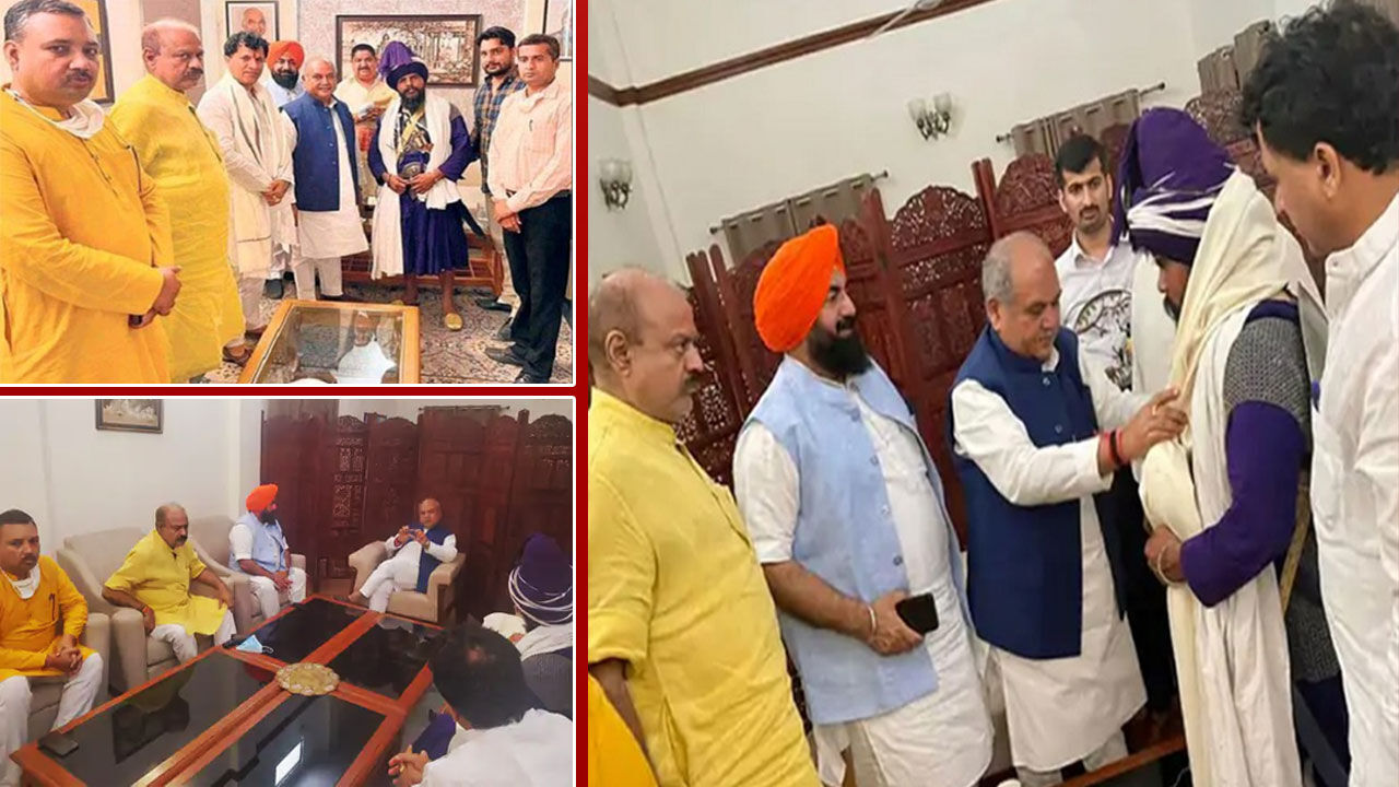 Singhu Border कत्ल कांड का मास्टरमाइंड निहंग सिंह का निकला BJP-RSS कनेक्शन, भाजपा नेताओं से करता रहा मुलाकातें