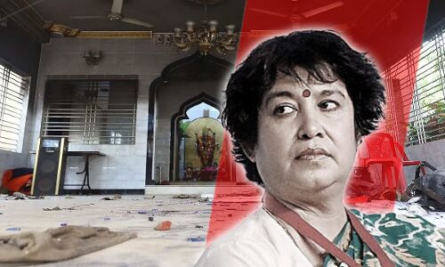 Tasleema Nasreen : बांग्लादेश में हिंदुओं पर अत्याचार जारी, तसलीमा नसरीन का फूटा गुस्सा
