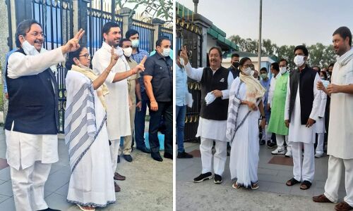 Varansi News: औरंगाबाद हाउस की चौथी पीढ़ी ने कांग्रेस का साथ छोड़ थामा TMC का हाथ