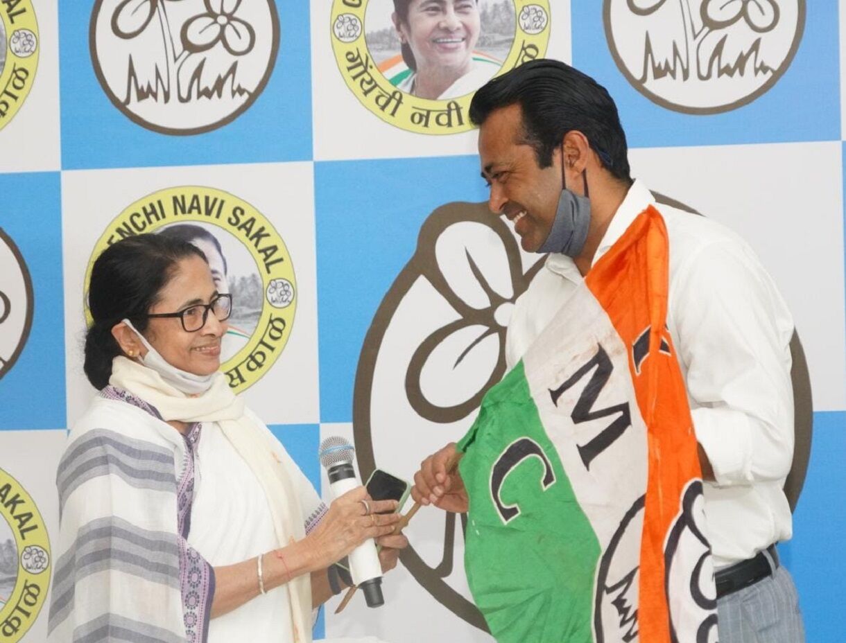 Leander Paes Joined TMC: टेनिस खिलाड़ी लिएंडर पेस ने थामा टीएमसी का दामन, गोवा में ममता बनर्जी ने पार्टी की सदस्यता दिलाई