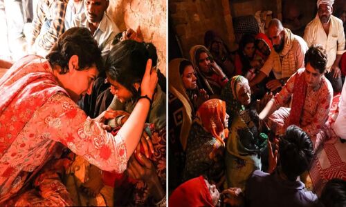 Priyanka Gandhi : खाद की लाइन में खड़े किसान हो गयी थी मौत, प्रियंका गांधी ने पीड़ित परिजनों को दिया ये आश्वासन