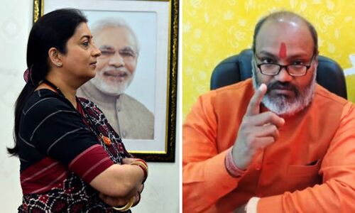 यति नरसिंहानंद ने PM को भी नहीं छोड़ा, कहा स्मृति ईरानी- नरेंद्र मोदी के संबंधों की वजह से देश-धर्म प्रताड़ित