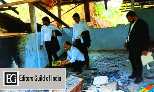 Tripura Communal Violence की रिपोर्टिंग कर रहे पत्रकारों के खिलाफ UAPA से हैरान हैं - एडिटर्स गिल्ड