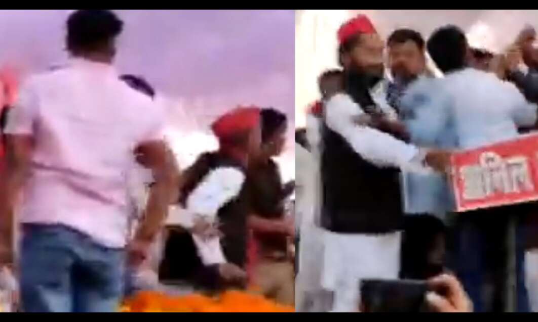 Uttar Pradesh News: मंच पर भिड़े सपा के पूर्व मंत्री और पूर्व विधायक, लप्पर-थप्पर के बीच लहराए असलहे