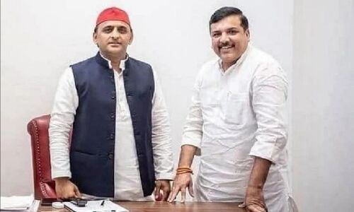 UP Election 2022 : अखिलेश से हुई संजय सिंह की मुलाकात, AAP के गठबंधन को लेकर हुई अटकलें तेज