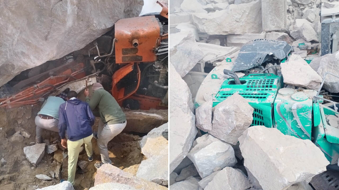 Breaking News : हरियाणा के भिवानी में भूस्खलन के बाद माइनिंग साइट पर बड़ा हादसा, करीब 12 गाड़ियां दबीं, 15 लोगों के दबे होने की आशंका