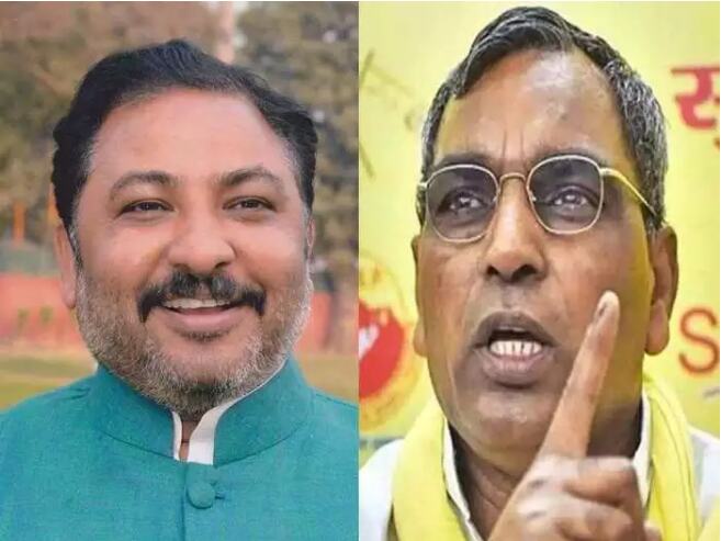 UP Election 2022 :  सुभासपा प्रमुख राजभर से मिले भाजपा मंत्री स्वाति सिंह के पति दयाशंकर सिंह, कहीं सरोजिनी नगर सीट से चुनाव लड़ने की तैयारी तो नहीं