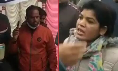 Kota News : पंचायत समिति चुनाव में मिली हार से गुस्साई BJP प्रत्याशी, विधायक के सामने स्थानीय नेता को चप्पल से पीटा