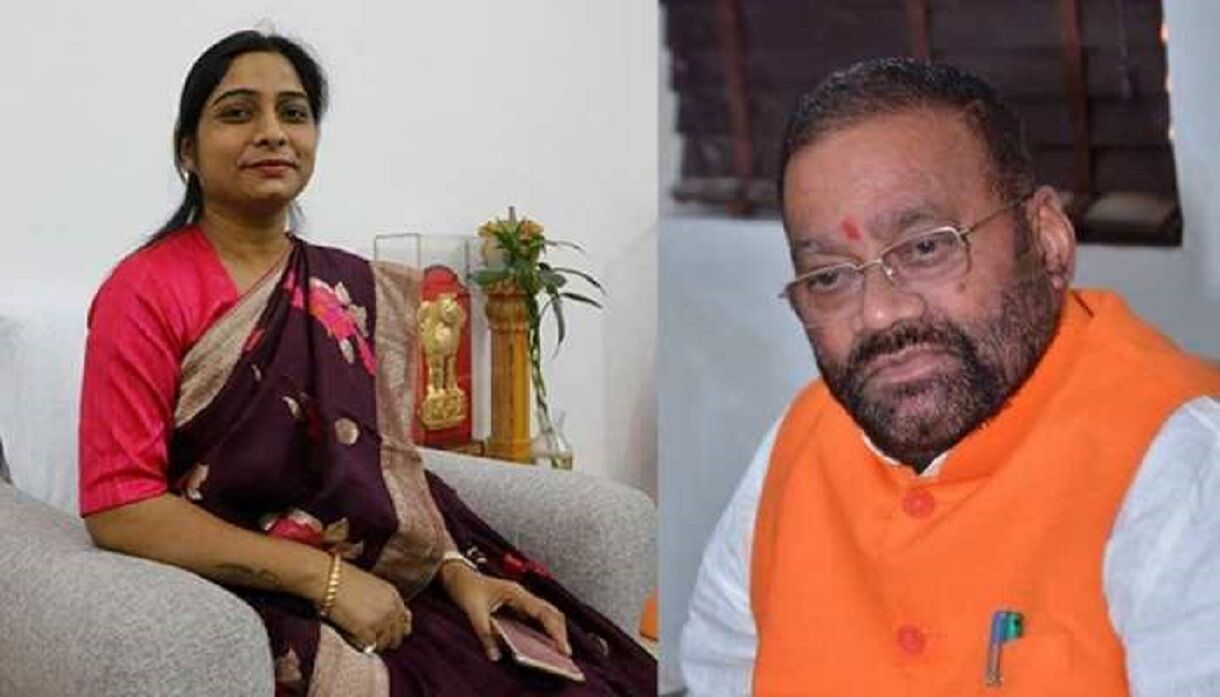 UP Election 2022 : स्वामी प्रसाद मौर्य ने कहा बीजेपी को करेंगे नेस्तनाबूद तो बेटी संघमित्रा ने किया दावा - यूपी में बनेगी भाजपा की सरकार
