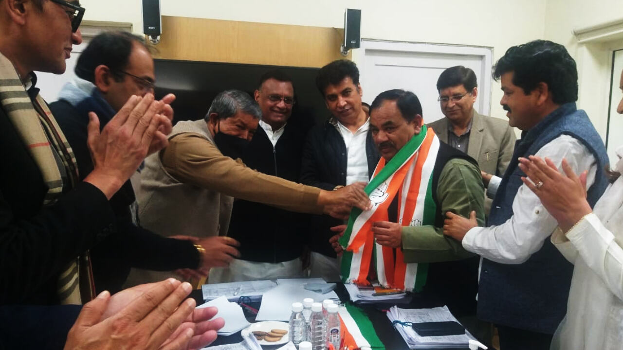 Harak Singh Rawat Uttarakhand Election 2022 : आखिरकार कांग्रेस में शामिल हुए हरक सिंह रावत