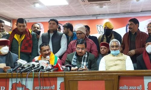 Uttarakhand Election 2022 :  कांग्रेस पूर्व प्रदेश अध्यक्ष किशोर उपाध्याय भाजपा में शामिल, टिहरी से बने उम्मीदवार