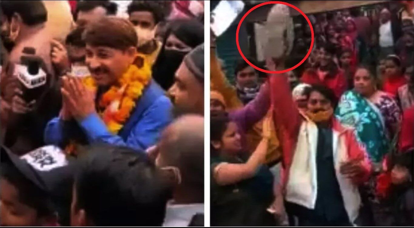 Manoj Tiwari Ko Dikhaya Juta: Pankaj Singh का प्रचार करने पहुंचे Manoj Tiwari को इन लोगों ने दिखाए जूते, जानिए फिर क्या हुआ?