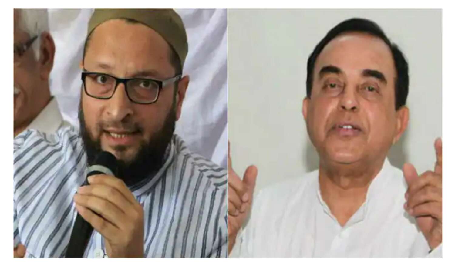 सुब्रमण्यम स्वामी ने Owaisi को बताया देशभक्त, कहा - उन पर कट्टरवादी सोच का शख्स ही हमला कर सकता है