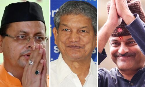 Uttarakhand Election 2022 : उत्तराखण्ड में अपना ही किला बचाने की जद्दोजहद में फंसे तीनों सेनापति