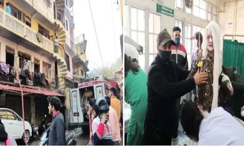 Himachal Pradesh News : LPG सिलेंडर में रिसाव से मकान में लगी आग, 6 बच्चे समेत 10 लोग झुलसे