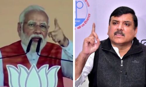 UP Election 2022 : अमित शाह का बेटा दुबई के शेखों संग करोड़ों कमाएगा और UP का युवा गोबर बेचेगा?, आप नेता ने किया पलटवार