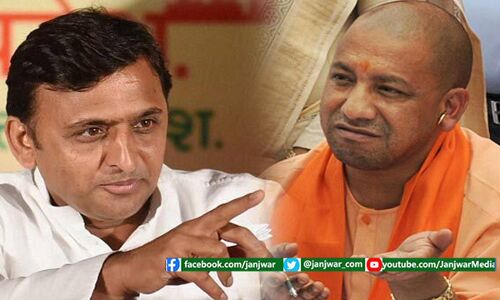 UP Election 2022 : महाराजगंज में बीजेपी पर बरसे अखिलेश यादव, लगाए कई बड़े आरोप, जनता से किए ये वादे