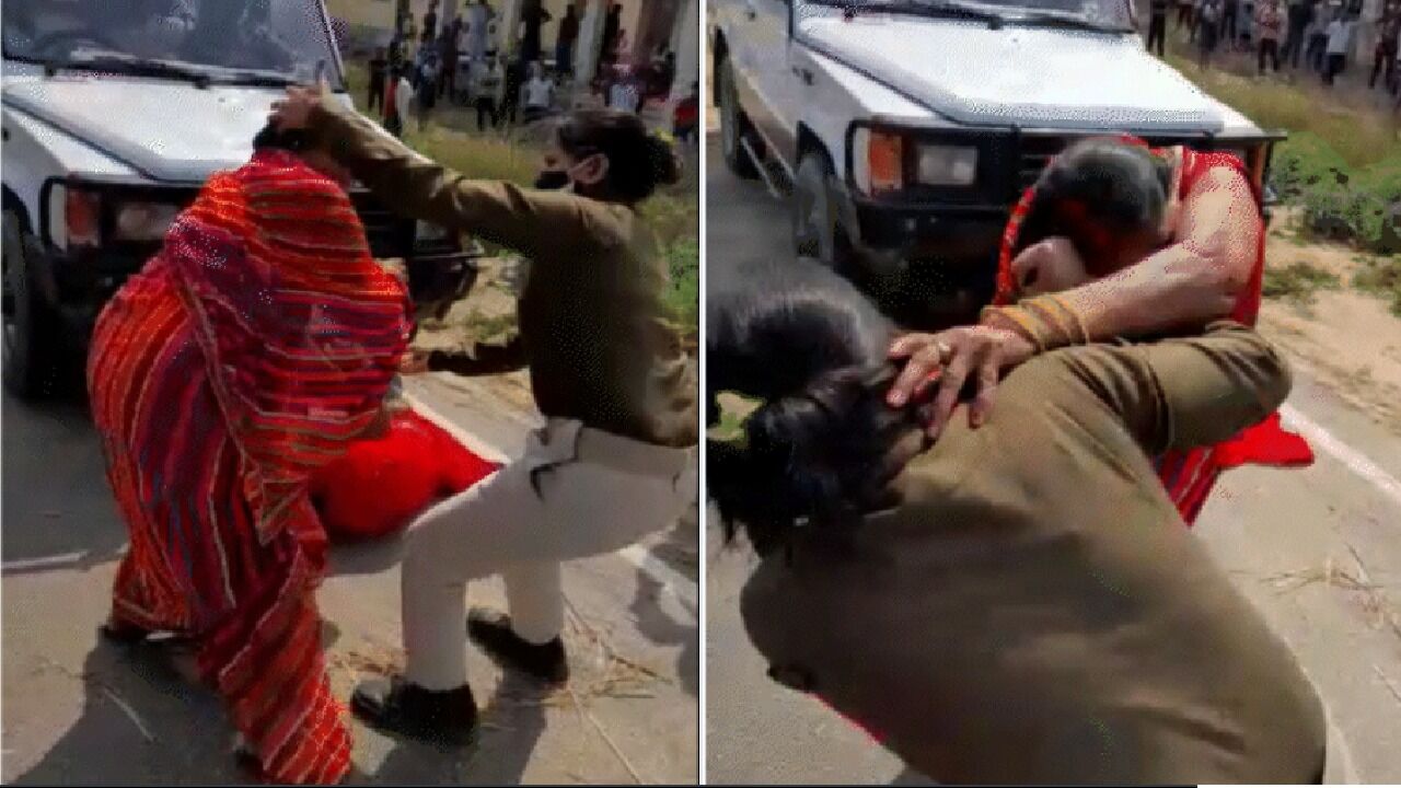 Bihar News : नौकरी में गड़बड़ी का आरोप लगाते हुए SDO की गाड़ी के नीचे लेटी महिला, पुलिस ने बीच सड़क पर बाल पकड़ कर घसीटा