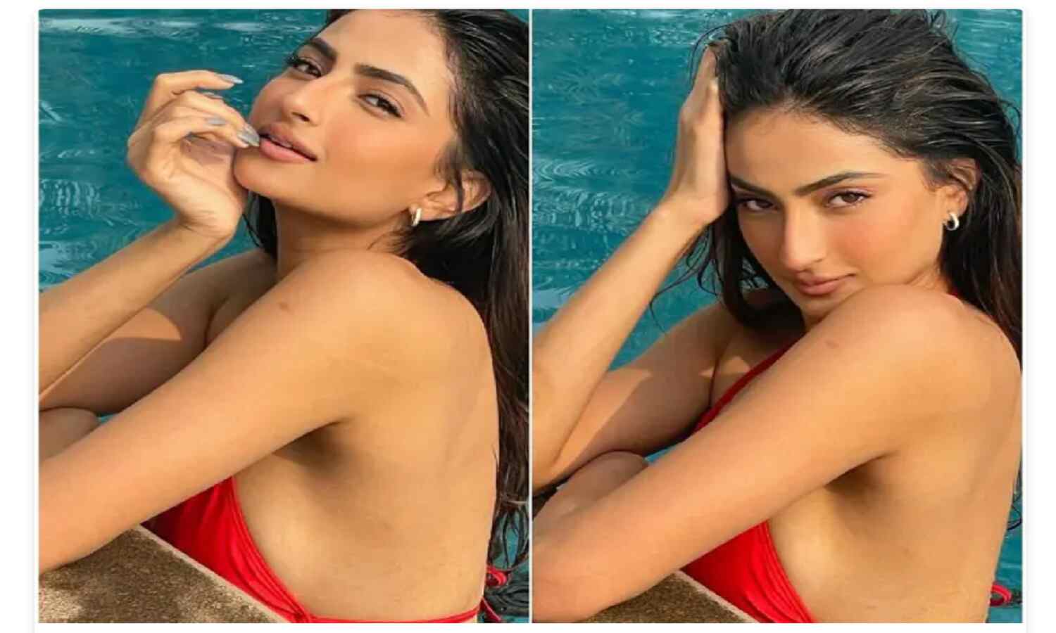 रेड बिकिनी में Shweta Tiwari की बेटी Palak Tiwari का सेंशुअस लुक देख फैंस बोले - मार डाला Video रेड बिकिनी में Shweta Tiwari की बेटी Palak Tiwari का सेंशुअस लुक देख फैंस बोले - मार डाला Video