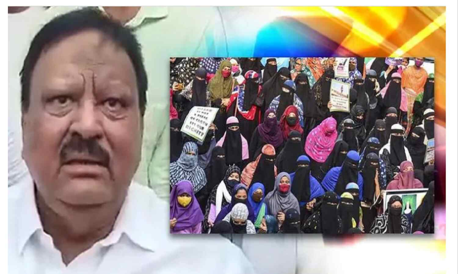 Hijab controversy  Karnataka : कर्नाटक कांग्रेस नेता मुकर्रम खान गिरफ्तार, हिजाब पर दिया था भड़काऊ बयान