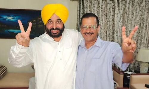 पंजाब चुनाव में  प्रचंड जीत की राह पर AAP, केजरीवाल बोले - अब पूरे देश में इंकलाब होगा