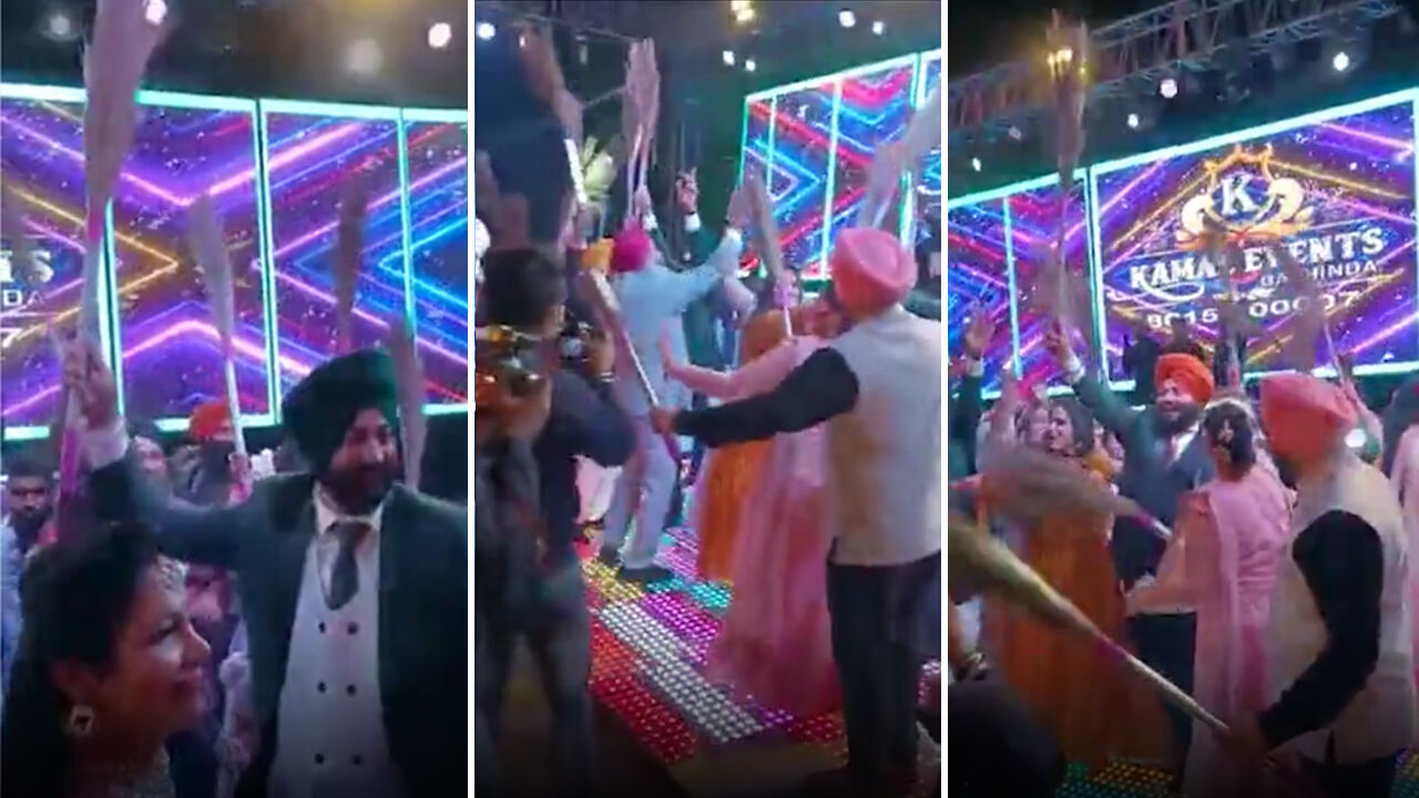 Punjab News : AAP की जीत का लोगों पर चढ़ा खुमार, शादी में पंजाबियों ने किया झाड़ू डांस