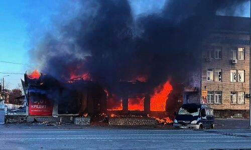 पहली बार हाइपरसोनिक किंजल मिसाइलों का इस्तेमाल कर रही रूसी सेना, कीव के पास 7 यूक्रेनी नागरिकों की मौत