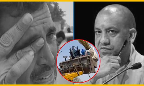 Noida News : गन्ने का जूस बेचने वाले गरीब पर चला बाबा का बुलडोजर, भड़के यूजर्स ने CM योगी पर बोला हमला, सपा ने भी कसा तंज