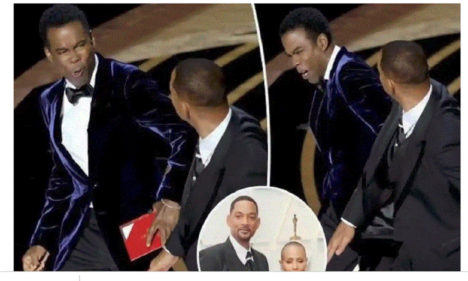 Oscars 2022 : पत्नी पर कॉमेडियन के ​तंज से तमतमाये विल स्मिथ ने क्रिस रॉक को मारा जोरदार तमाचा