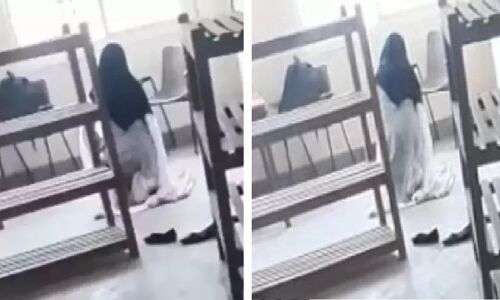 Hijab Controversy : हिजाब पहनकर क्लास रूम में छात्रा ने पड़ी थी नमाज, 8 दिन बाद मांगी माफी