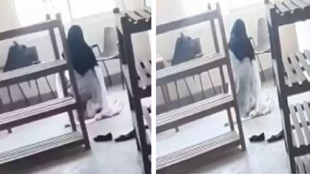 Hijab Controversy : हिजाब पहनकर क्लास रूम में छात्रा ने पड़ी थी नमाज, 8 दिन बाद मांगी माफी