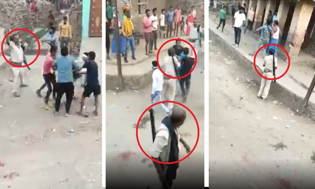 Jungleraj Returns in Bihar : दलित युवक को लोगों ने पुलिस के सामने घेरकर ईंट और डंडों से पीटा; मांझी बोले-हिंदूवादी संगठनों की जुबान खुलेगी कि नहीं? Video Viral