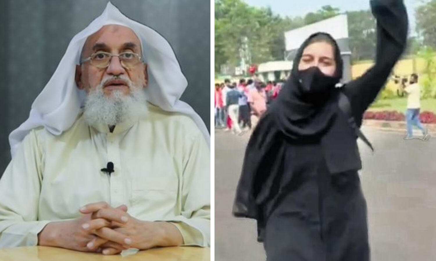 Karnataka Hijab Controversy में कूदा आतंकी संगठन अलकायदा, अल-जवाहिरी ने मुस्कान को बहन बताकर की तारीफ, वीडियो जारी किया
