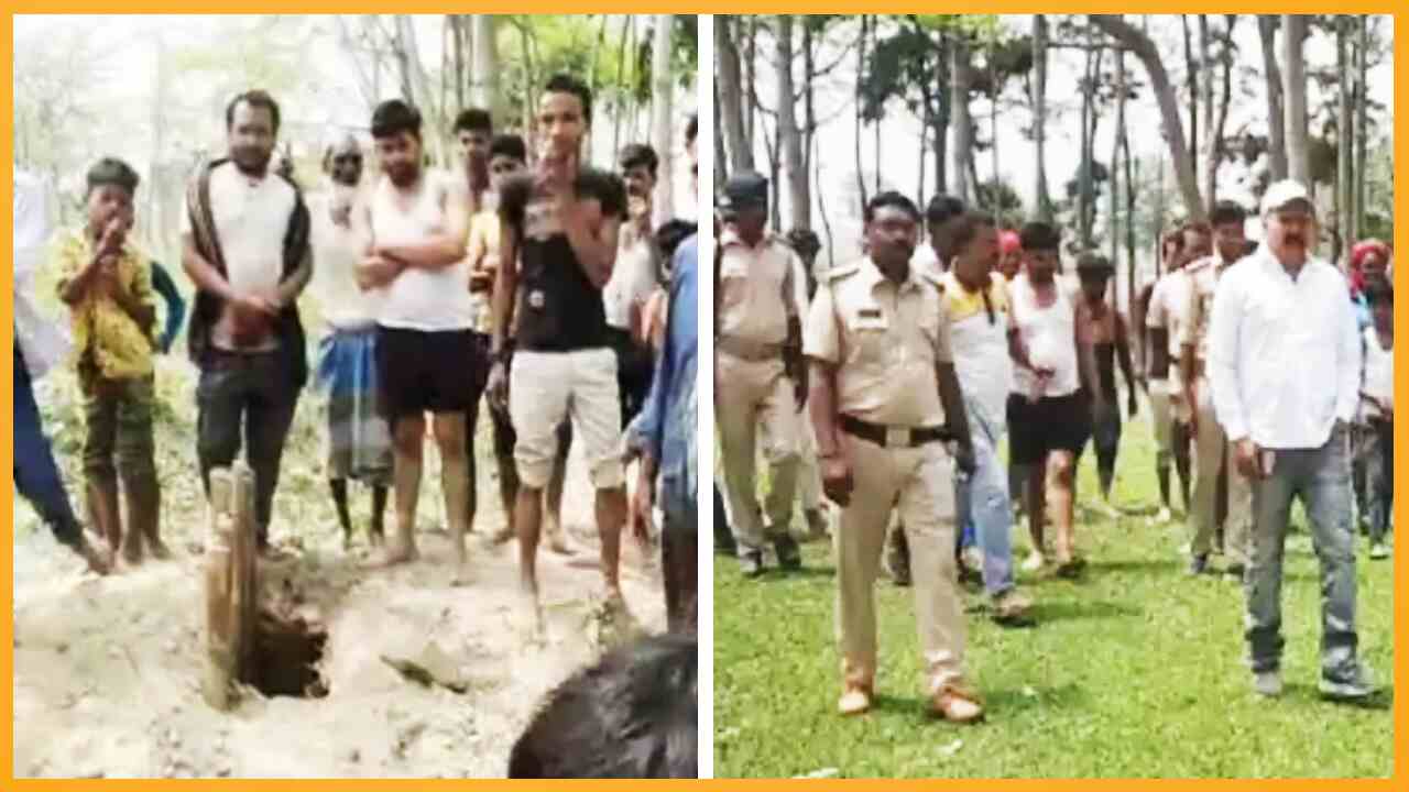 Bihar Crime News : सुपौल में कब्र से तीन बच्चों की लाशें गायब, पुलिस को जादू टोने का शक