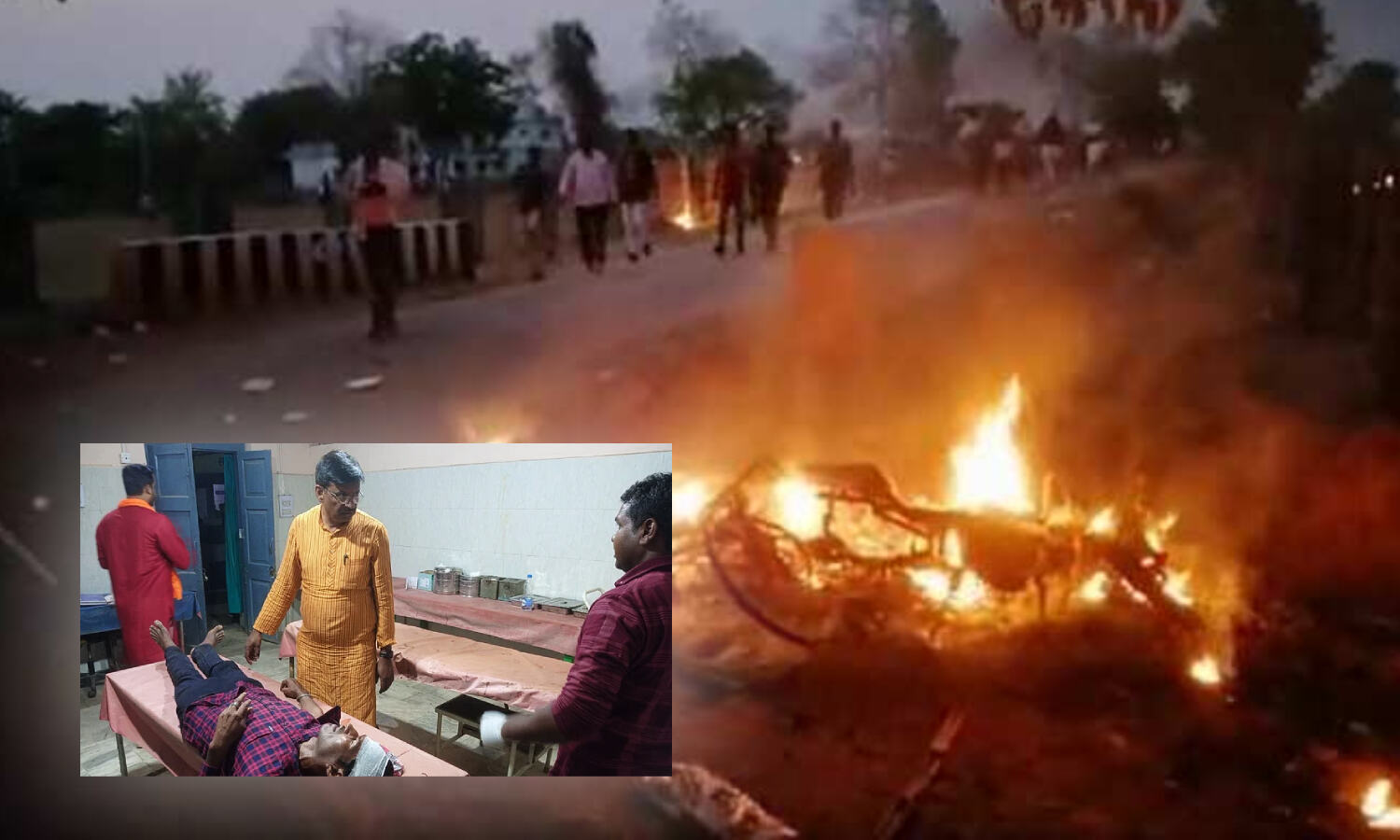 Lohardaga News : झारखंड के लोहरदगा में रामनवमी के मेले में हिंसा और पथराव, इलाके में धारा 144 लागू, इंटरनेट सेवाओं पर रोक
