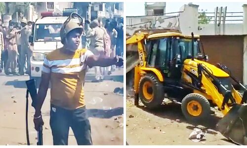 Violence In Ram Navami : MP में आरोपियों के घरों पर चला बुलडोजर, 3 राज्यों में 130 गिरफ्तारी