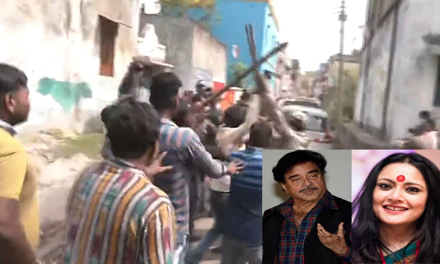 Asansol Bypolls News : भाजपा उम्मीदवार का आरोप टीएमसी के लोगों ने लाठी-ठंडों से किया हमला, जवानों ने हटाया तो बोले- मार सा** को मार