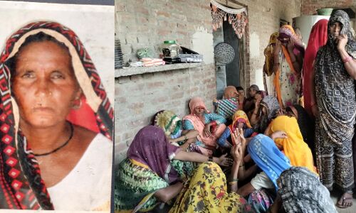 Sambhal News-दर्दनाक हादसा: मशीन से गेहूं निकालते समय महिला की मौके पर ही मौत, ऐसे हुआ हादसा Sambhal News-दर्दनाक हादसा: मशीन से गेहूं निकालते समय महिला की मौके पर ही मौत, ऐसे हुआ हादसा