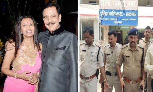 Subrat Roy Sahara News : सुब्रत राय और उनकी पत्नी समेत 14 लोगों की गिरफ्तारी के लिए लखनऊ पहुंची मध्य प्रदेश पुलिस