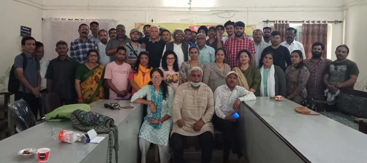 Remembering Theater artist Ajit Sahni: पहली बरसी पर रंगकर्मी अजीत को किया गया याद