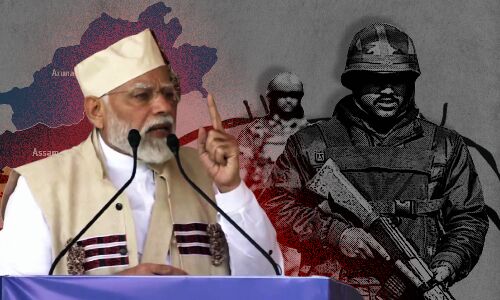 AFSPA : पूरे पूर्वोत्तर से केंद्र सरकार हटाना चाहती है आफस्पा,  8 वर्षों में 75 % कम हुआ आतंकवाद - PM मोदी