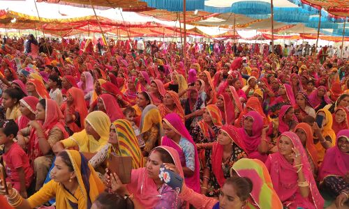 Rajasthan News: राजस्थान के भीम में मज़दूर मेले में राज्य के कई ज़िलों से जुटे हजारों मज़दूर, सामूहिक संघर्ष से आगे बढ़ने का लिया संकल्प