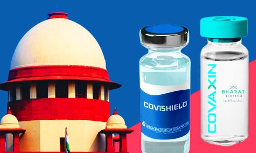 Covid-19 : केंद्र का SC में हलफनामा, कोरोना वैक्सीन से मौत के लिए सरकार जिम्मेदार नहीं