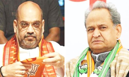 Ashok Gehlot : दम है तो 7 राज्यों में हुए दंगों की करवाएं जांच, अशोक गहलोत ने अमित शाह को दी खुली चुनौती