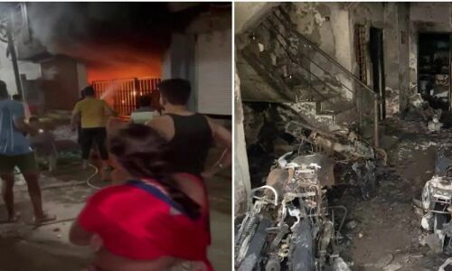 Indore News: इंदौर में दो मंजिला इमारत में लगी भीषण आग, 7 लोगों की जिंदा जलकर मौत