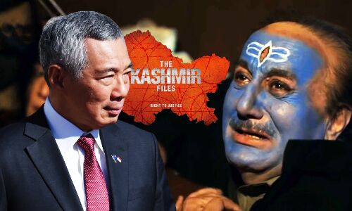 The Kashmir Files पर सिंगापुर ने लगाई पाबंदी, कहा विभिन्न समुदायों में बढ़ाएगा दुश्मनी - फिल्म में एकतरफा सीन