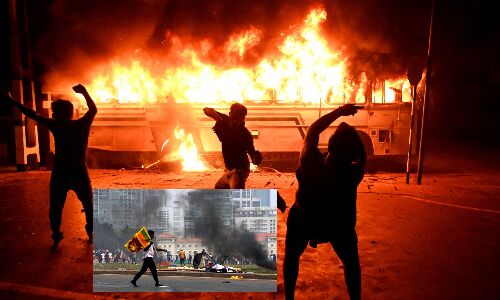 Sri Lanka Crisis : श्रीलंका में उग्र प्रदर्शनकारियों को देखते ही गोली मारने के आदेश जारी किए गए, राष्ट्रपति ने की लोगों ने से ये अपील