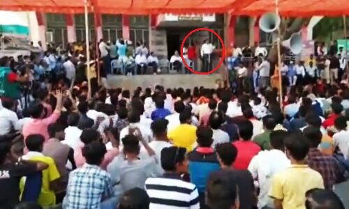 Bhilwara News : हिंदू धर्म कबूल कर लो वरना गोधरा के बाद जो किया वैसा ही करेंगे,  पुलिस की मौजूदगी में धमकी भरा का वीडियो वायरल