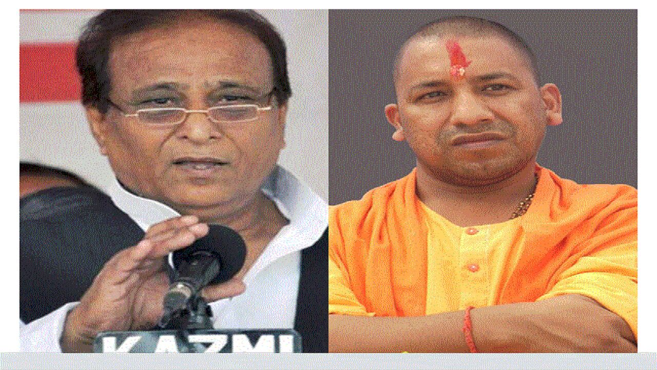योगी पर भड़के आजम खान, कहा - केस दर्ज कराना ही था तो कुतुबमीनार और ताजमहल की चोरी का कराते